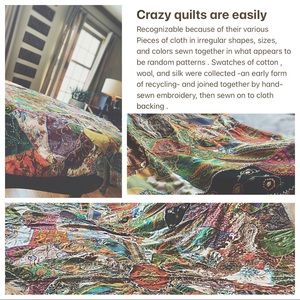 Family Heirloom Crazy Quilt